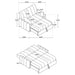 Portland Sofa Bed - Casa Morelos / Coahuila Furniture (Oklahoma City, OK)