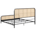 Lanewood Eastern King & Queen Bed Black & White - Casa Morelos / Coahuila Furniture (Oklahoma City, OK)