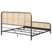 Lanewood Eastern King & Queen Bed Black & White - Casa Morelos / Coahuila Furniture (Oklahoma City, OK)