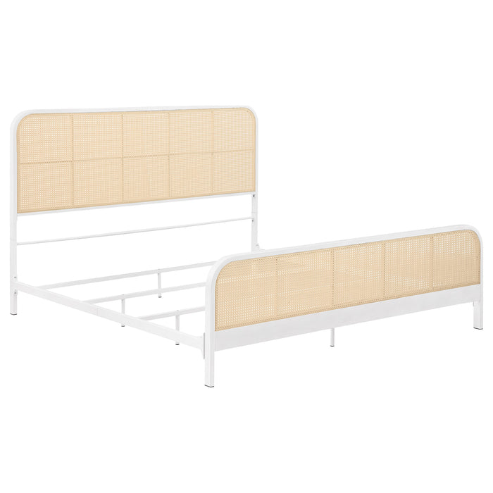 Lanewood Eastern King & Queen Bed Black & White - Casa Morelos / Coahuila Furniture (Oklahoma City, OK)