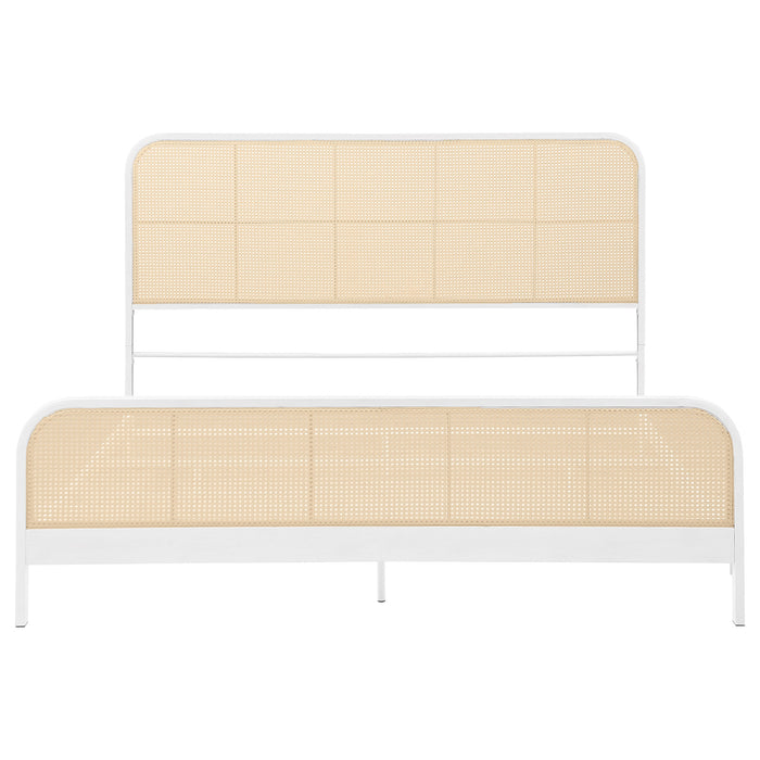Lanewood Eastern King & Queen Bed Black & White - Casa Morelos / Coahuila Furniture (Oklahoma City, OK)