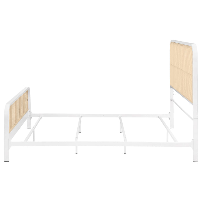 Lanewood Eastern King & Queen Bed Black & White - Casa Morelos / Coahuila Furniture (Oklahoma City, OK)
