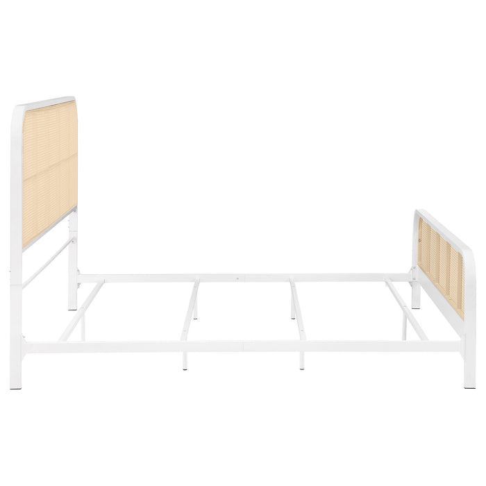 Lanewood Eastern King & Queen Bed Black & White - Casa Morelos / Coahuila Furniture (Oklahoma City, OK)