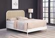 Amherst Eastern King, Queen, Full, & Twin Bed White & Black - Casa Morelos / Coahuila Furniture (Oklahoma City, OK)