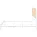Amherst Eastern King, Queen, Full, & Twin Bed White & Black - Casa Morelos / Coahuila Furniture (Oklahoma City, OK)