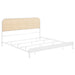 Amherst Eastern King, Queen, Full, & Twin Bed White & Black - Casa Morelos / Coahuila Furniture (Oklahoma City, OK)