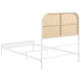 Amherst Eastern King, Queen, Full, & Twin Bed White & Black - Casa Morelos / Coahuila Furniture (Oklahoma City, OK)