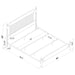 Cameron Eastern King & Queen Bed - Casa Morelos / Coahuila Furniture (Oklahoma City, OK)