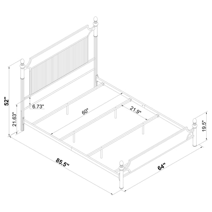 Cameron Eastern King & Queen Bed - Casa Morelos / Coahuila Furniture (Oklahoma City, OK)