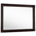 Devon Bedroom Set Wine Red and Dark Oak - Casa Morelos / Coahuila Furniture (Oklahoma City, OK)