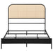 Amherst Eastern King, Queen, Full, & Twin Bed White & Black - Casa Morelos / Coahuila Furniture (Oklahoma City, OK)