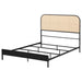 Amherst Eastern King, Queen, Full, & Twin Bed White & Black - Casa Morelos / Coahuila Furniture (Oklahoma City, OK)