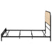 Amherst Eastern King, Queen, Full, & Twin Bed White & Black - Casa Morelos / Coahuila Furniture (Oklahoma City, OK)