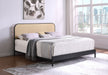 Amherst Eastern King, Queen, Full, & Twin Bed White & Black - Casa Morelos / Coahuila Furniture (Oklahoma City, OK)