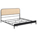 Amherst Eastern King, Queen, Full, & Twin Bed White & Black - Casa Morelos / Coahuila Furniture (Oklahoma City, OK)
