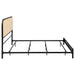 Amherst Eastern King, Queen, Full, & Twin Bed White & Black - Casa Morelos / Coahuila Furniture (Oklahoma City, OK)