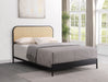 Amherst Eastern King, Queen, Full, & Twin Bed White & Black - Casa Morelos / Coahuila Furniture (Oklahoma City, OK)