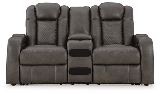 Fyne-Dyme Power Reclining Loveseat with Console - Casa Morelos / Coahuila Furniture (Oklahoma City, OK)