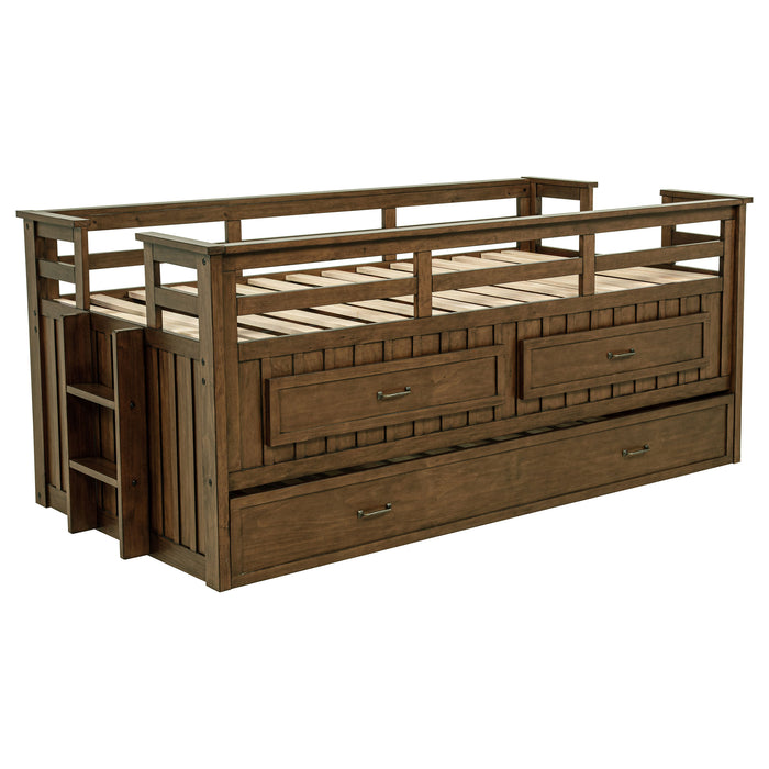 Carlsbad Queen Beds Brown & Grey - Casa Morelos / Coahuila Furniture (Oklahoma City, OK)