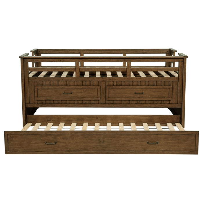 Carlsbad Queen Beds Brown & Grey - Casa Morelos / Coahuila Furniture (Oklahoma City, OK)