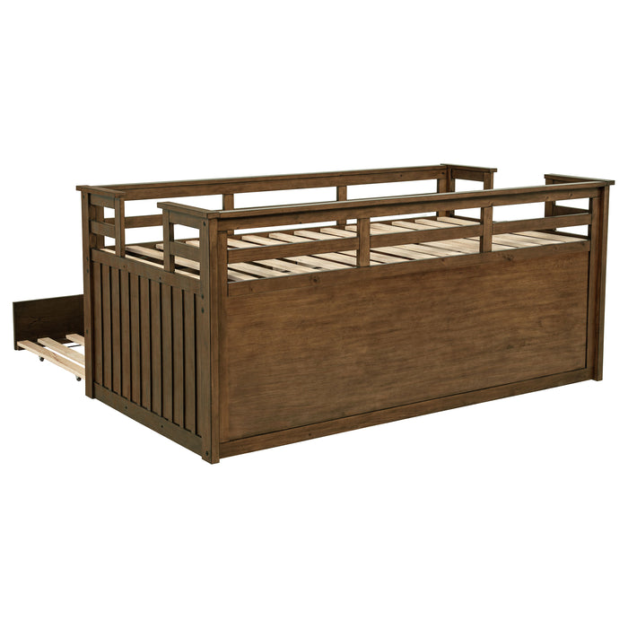 Carlsbad Queen Beds Brown & Grey - Casa Morelos / Coahuila Furniture (Oklahoma City, OK)