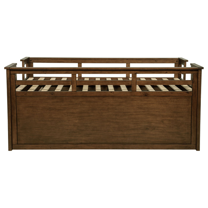 Carlsbad Queen Beds Brown & Grey - Casa Morelos / Coahuila Furniture (Oklahoma City, OK)