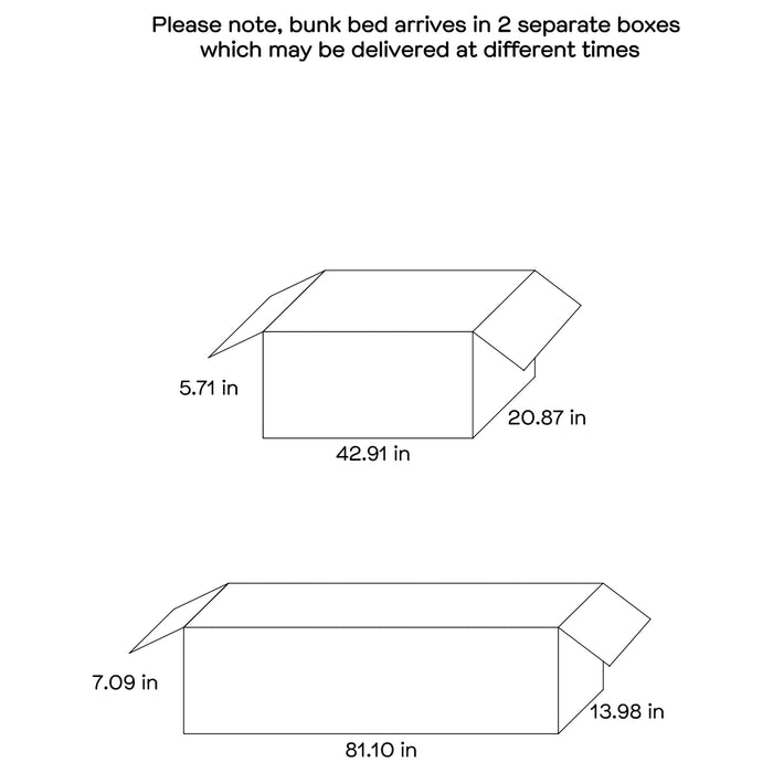 Ryder Bunk Beds - Casa Morelos / Coahuila Furniture (Oklahoma City, OK)