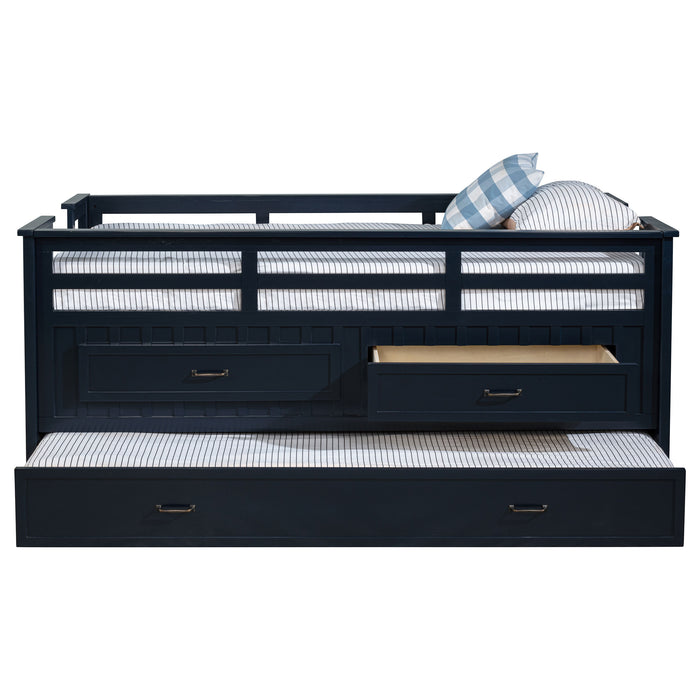 Carlsbad Queen Beds Brown & Grey - Casa Morelos / Coahuila Furniture (Oklahoma City, OK)