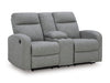 Gauntlet Reclining Loveseat with Console - Casa Morelos / Coahuila Furniture (Oklahoma City, OK)