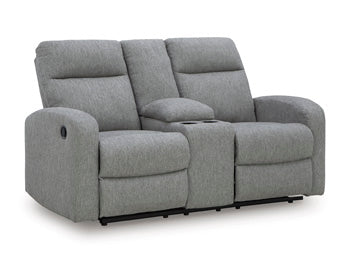 Gauntlet Reclining Loveseat with Console - Casa Morelos / Coahuila Furniture (Oklahoma City, OK)