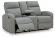 Gauntlet Reclining Loveseat with Console - Casa Morelos / Coahuila Furniture (Oklahoma City, OK)