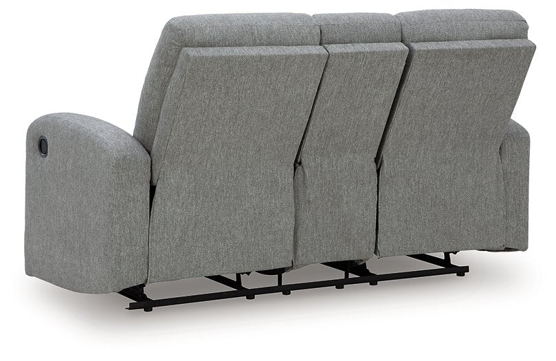 Gauntlet Reclining Loveseat with Console - Casa Morelos / Coahuila Furniture (Oklahoma City, OK)