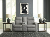 Gauntlet Reclining Loveseat with Console - Casa Morelos / Coahuila Furniture (Oklahoma City, OK)