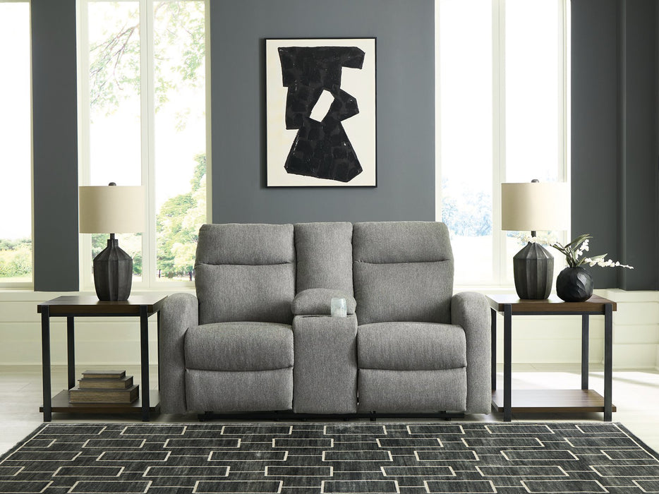 Gauntlet Reclining Loveseat with Console - Casa Morelos / Coahuila Furniture (Oklahoma City, OK)