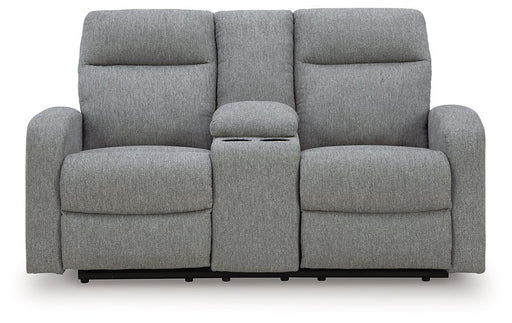 Gauntlet Reclining Loveseat with Console - Casa Morelos / Coahuila Furniture (Oklahoma City, OK)