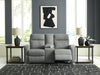 Gauntlet Reclining Loveseat with Console - Casa Morelos / Coahuila Furniture (Oklahoma City, OK)