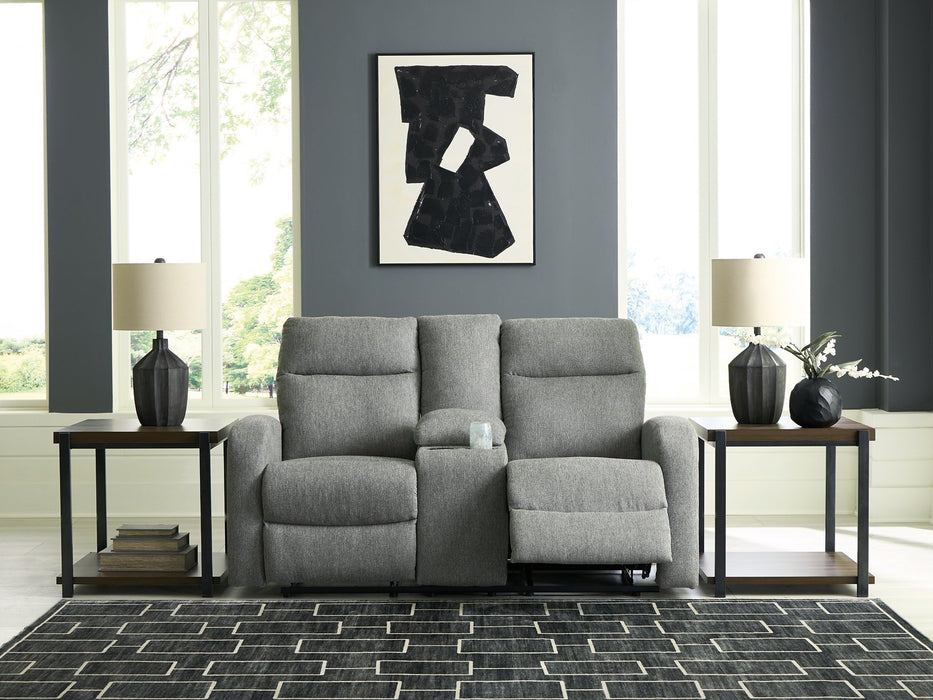 Gauntlet Reclining Loveseat with Console - Casa Morelos / Coahuila Furniture (Oklahoma City, OK)