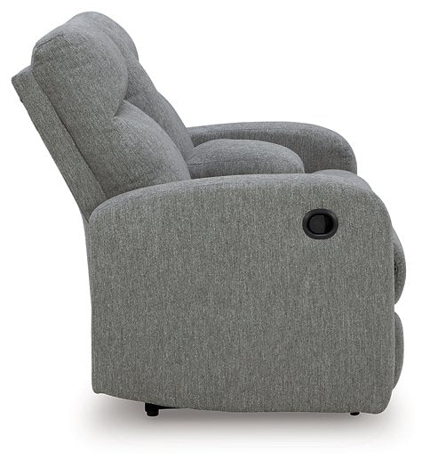 Gauntlet Reclining Loveseat with Console - Casa Morelos / Coahuila Furniture (Oklahoma City, OK)