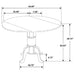 Allison 5 Pc Dining Sets - Casa Morelos / Coahuila Furniture (Oklahoma City, OK)