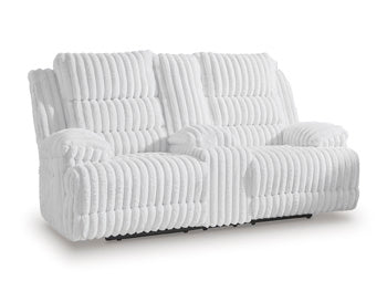 Rhines Falls Power Reclining Loveseat with Console - Casa Morelos / Coahuila Furniture (Oklahoma City, OK)