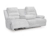 Rhines Falls Power Reclining Sofa with Drop Down Table - Casa Morelos / Coahuila Furniture (Oklahoma City, OK)