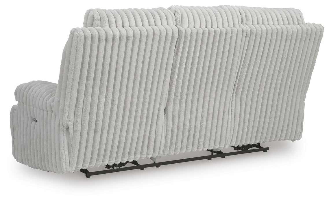 Rhines Falls Power Reclining Sofa with Drop Down Table - Casa Morelos / Coahuila Furniture (Oklahoma City, OK)