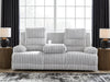 Rhines Falls Power Reclining Sofa with Drop Down Table - Casa Morelos / Coahuila Furniture (Oklahoma City, OK)