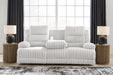 Rhines Falls Power Reclining Sofa with Drop Down Table - Casa Morelos / Coahuila Furniture (Oklahoma City, OK)