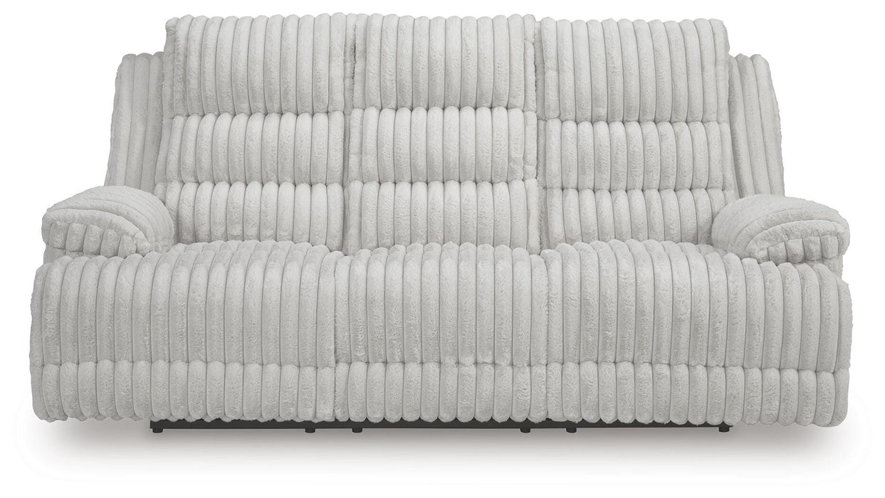 Rhines Falls Power Reclining Sofa with Drop Down Table - Casa Morelos / Coahuila Furniture (Oklahoma City, OK)