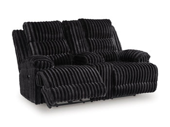 Rhine Falls Reclining Loveseat with Console - Casa Morelos / Coahuila Furniture (Oklahoma City, OK)