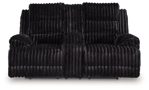 Rhine Falls Reclining Loveseat with Console - Casa Morelos / Coahuila Furniture (Oklahoma City, OK)