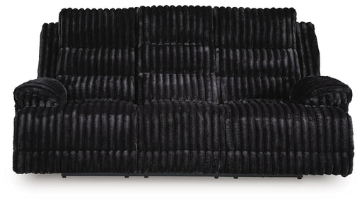 Rhine Falls Power Reclining Sofa with Drop Down Table - Casa Morelos / Coahuila Furniture (Oklahoma City, OK)