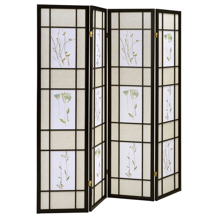 Catabella Four-Panel Room Divider - Casa Morelos / Coahuila Furniture (Oklahoma City, OK)