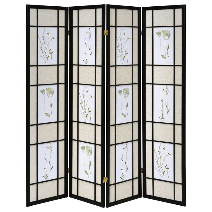 Catabella Four-Panel Room Divider - Casa Morelos / Coahuila Furniture (Oklahoma City, OK)